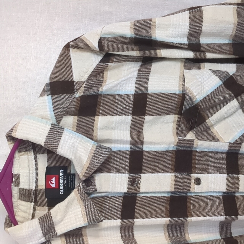 Men's L Quicksilver button up